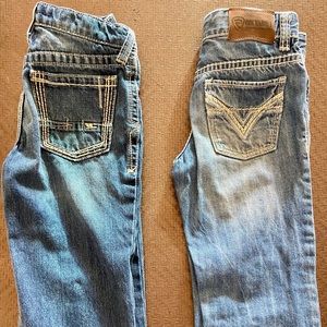 Boys Size 12 Pants Lot Ariat and Rock&Roll Jeans